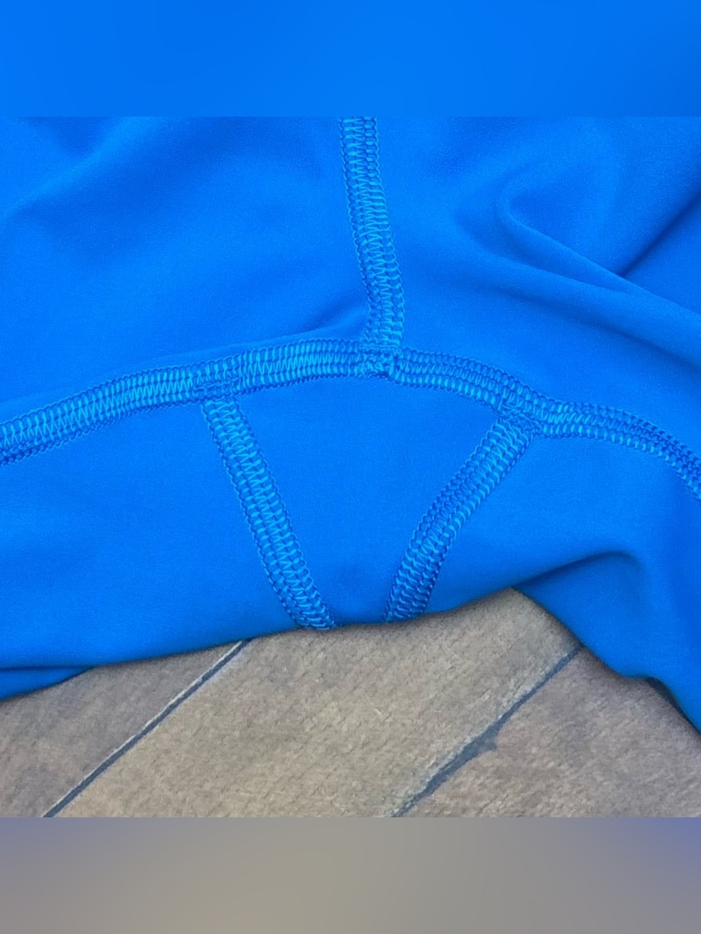 Lululemon Fast & Free 7/8 Tight Nulux 25" In Poolside Size 4 - Picture 6 of 8
